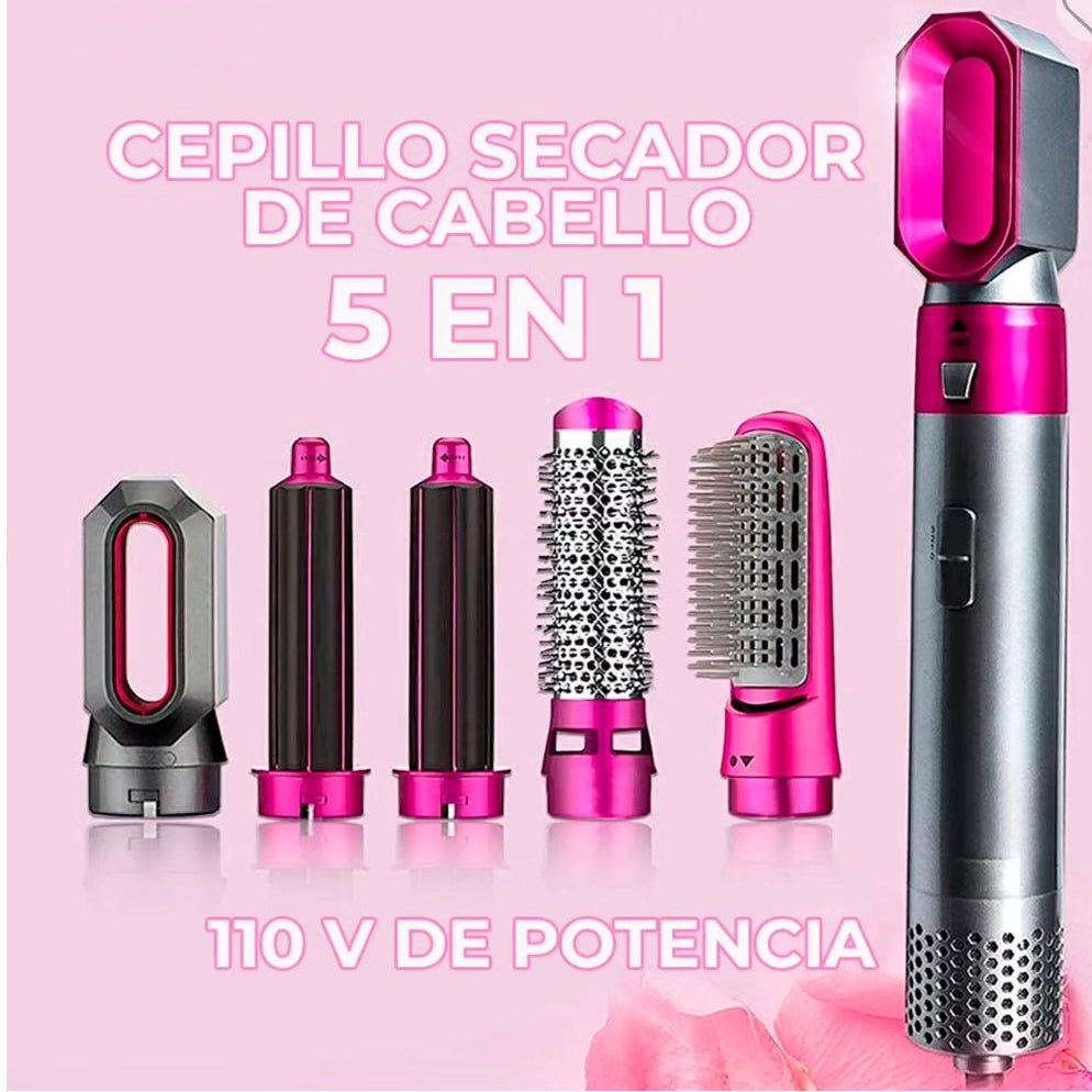 Cepillo 5 en 1 – Tu cabello perfecto en minutos